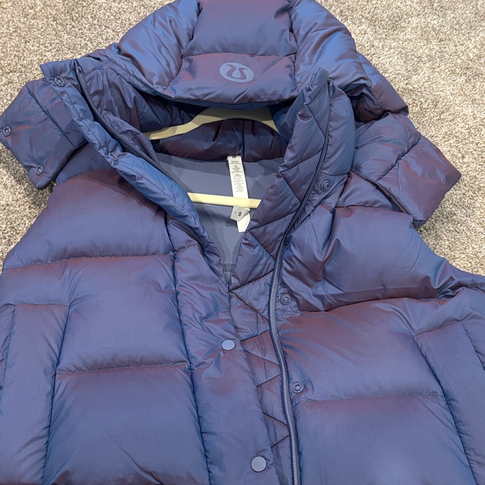 Lululemon Blue Puffer Vest